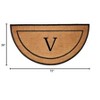 Calloway Mills 106573672V The General Monogram Doormat, 24" x 36", Letter V - 2 of 2