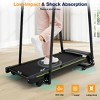 Redliro Senior Treadmill with Long Side Handrails, 300lbs Capacity, LED Display & Heart Rate Sensor, Safe Walking Treadmill for Elderly - 4 of 4