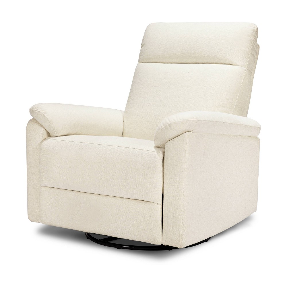 DaVinci Suzy Swivel Recliner - Vanilla