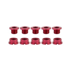 Origin8 Alloy Single Speed Chainring Bolts M8x6mm Bolt / M8x4mm Nut MX/Single - 1 of 1