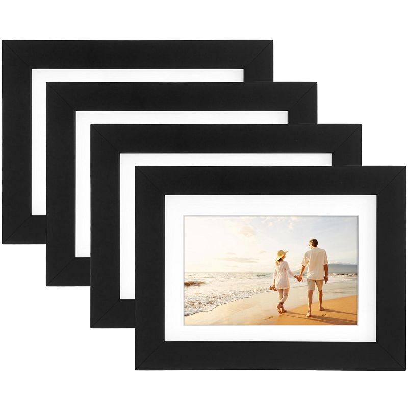 Americanflat Picture Frame with tempered shatter-resistant glass - Available in a variety of sizes and styles, 1 of 6
