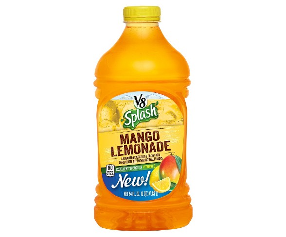 V8 Splash Mango Lemonade - 64 fl oz Bottle