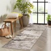 Coolmee Washable Area Rugs Non-Slip Modern Abstract Soft Rug for Living Room Low Pile Non-Shedding Foldable Indoor Carpet for Bedroom - 2 of 4