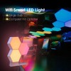 Yescom APP Control WiFi Hexagon LED Light Kit 15 Blocks w/Alexa Google Home Game Room Decor Gift - 4 of 4