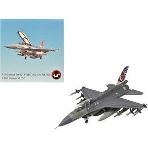 General Dynamics F-16D Fighting Falcon Fighter Aircraft United States Air Force 1/72 Diecast Model Airplane - 1 of 4
