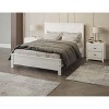 NicBex Modern Wood Twin Size Platform Bed Frame with Headboard,Under Bed Storage,Box Spring Needed,Easy Assembly,Espresso/Walnut/White/Gray - 2 of 4