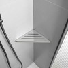 BWE Wall Mount 7.7 in. W x 12 in. D Triangular Bathroom Corner Shelf Shower Shelf Decorative Wall - 2 of 4