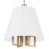 Crystorama Lighting Westwood 4 - Light Chandelier in  Vibrant Gold - 3 of 4