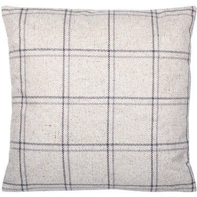 Lazra Pillow - Beige/Black - 18" X 18" - Safavieh