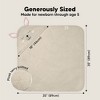 KeaBabies Cuddle Baby Hooded Towel, Organic Baby Bath Towel, Hooded Baby Towels, Baby Beach Towel for Newborn, Kids - 2 of 4