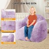 GustoWave Extra Large Bean Bag Chair for Bedroom & Living Room, Purple - 3 of 4