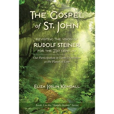 THE GOSPEL OF ST. JOHN - Revisiting the Vision of Rudolf Steiner for the 21st Century - (Simply Steiner) by  Eliza Joslin Kendall (Paperback)