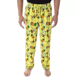 Nickelodeon Boys' Spongebob Squarepants Face Expressions Kids Loungewear Pajama Pants 