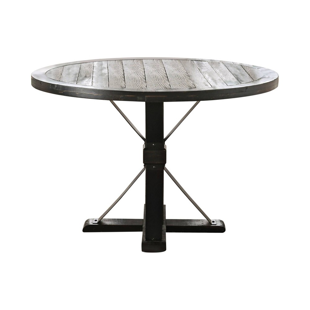 Photos - Dining Table Greiger Round  Black - HOMES: Inside + Out