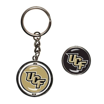 NCAA UCF Knights Spinner Key Ring