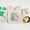 Simply Sage Market Women's Graphic Sweatshirt Stay Gold Lucky Shamrocks St. Patrick's Day - 3 of 3
