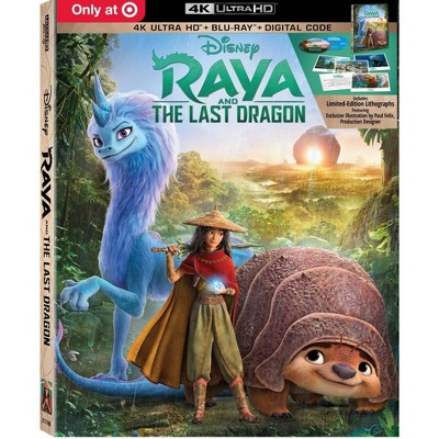 Raya and the Last Dragon (Target Exclusive)(4K/UHD + Blu-ray + Digital)