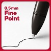 TRU RED Quick Dry Gel Pens Fine Point 0.5mm Blk 5/Pack TR54468 - 3 of 4
