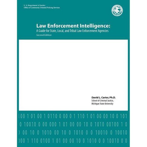 Law Enforcement Intelligence By David L Carter U S Department Of Justice Paperback Target