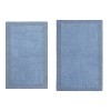 Home Weavers Luxury Collection 100% Cotton Tufted Bathroom Rug Set, Non-Slip Latex Bath Rug Set - 2 of 4
