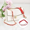 Unique Bargains Metal Corrosion-Resistant PU Leather Purse Flat Chain Strap 2 Pcs - 3 of 3