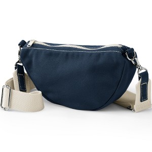 Lands' End Canvas Crescent Crossbody Bag - 1 of 4