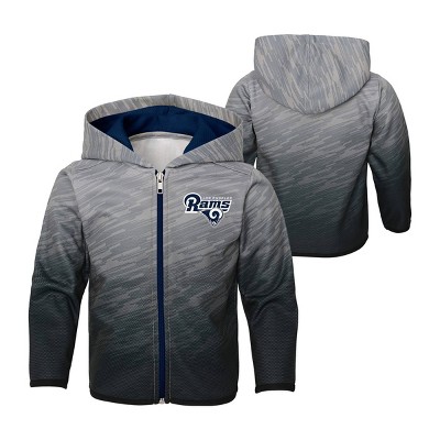 rams zip up hoodie