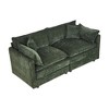 NicBex Couches for Living Room Deep Seat Sofa Couch Upholstered 2 Seater Sleeper Loveseat Sofa with 4 Pillows for Bedroom - 3 of 4