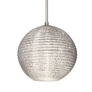 Besa Lighting Kristall 8 1 - Light Pendant in  Satin Nickel - 1 of 1