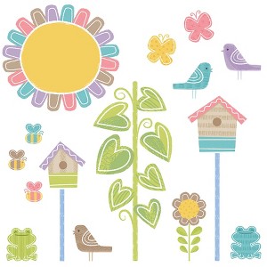 TREND Rainbow Garden Bulletin Board Set - 1 of 4