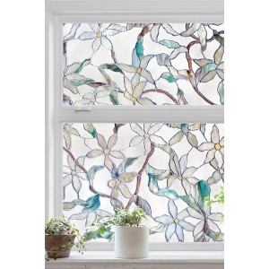 24" x 36" Jasmine Window Film - Artscape: Vinyl Static Cling Tint for Home Privacy - 1 of 4