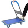 VisioGear Foldable Push Cart Dolly, Moving Platform Hand Truck with 360 Degree Swivel Wheels, Blue, 28.7"*19"*32.5" - 2 of 4