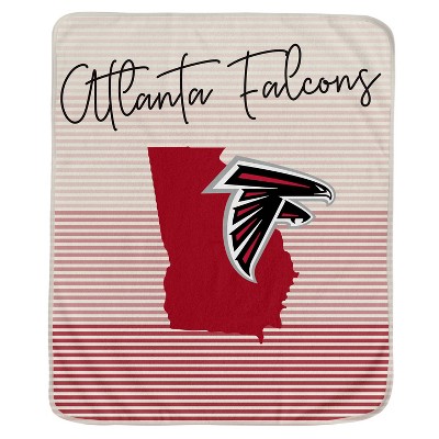 NFL Atlanta Falcons Ultra Fleece State Stripe Blanket