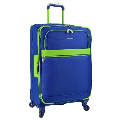 royal blue suitcase