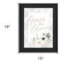 HomeRoots Grace Upon Grace Black Framed Print Wall Art - 3 of 3