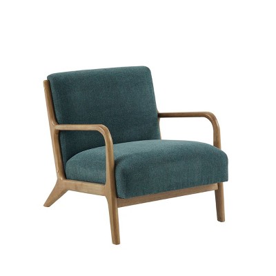 NicBex Polyester Accent Chair,Upholstered Living Room Chairs with Mid-Height Backrest,Mid-Century Comfy Armchair,Accent Chairs for Living Room
