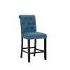 Brassex Set of 2 Stella Counter Height Barstools - 4 of 4