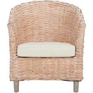 Omni Barrel Chair - FOX6501 - Safavieh - 1 of 4