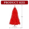 Hyleory Unlit 6ft or 7.5ft Artificial Christmas Tree - 4 of 4