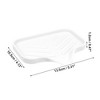 Unique Bargains Bathroom Kitchen Silicone Soap Dish - 4 of 4