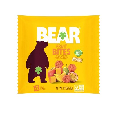 BEAR Bites Tropical Fruit Snacks - 3.5oz