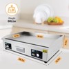 Commercial 29 Inch Electric Griddle - 3000W Non-Stick Flat Top Grill, 122℉-572℉ Temp Control, 2 Shovels/Brushes Included, Indoor & Outdoor Teppanyaki - 3 of 4