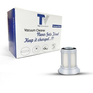 Topvacuumparts 2156A Replacement Vacuum Filter Fits for Bissell Zing 2156, 2156A, 2156E, 1665W Zing Bagless Canister Vacuum,# compare to part 1613056 - 1 of 3