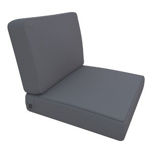 Covers&All Outdoor Seat / Back Cushion with Highly Durable Cover Rite Fabric, 25½ in L x 25 in W x 5 in Thick - 1 of 4