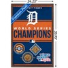 Trends International MLB Detroit Tigers - Champions 23 Framed Wall Poster Prints - 3 of 4