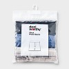 Men's Woven Boxers 3pk - Dealworthy™ Blue/Black - 2 of 3
