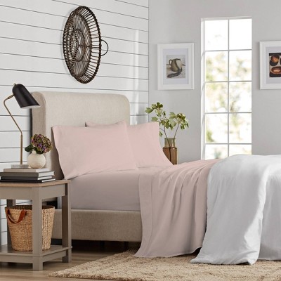 300 Thread Count Organic Cotton Brushed Percale Sheet Set - Purity Home