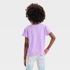 Girls' Short Sleeve Textured Knit T-Shirt - Cat & Jack™ - 2 of 3