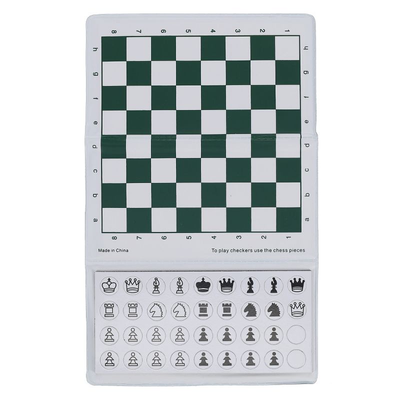 Bobby Fischer Mini Magnetic Pocket Chess Set - Travel Trifold, 6 x 3.25 in., 2 of 4