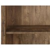 PAGED Modern Industrial Style Bookshelf 4-Shelf Bookcase with Large Storage Area for Living Room, Study Room - 4 of 4